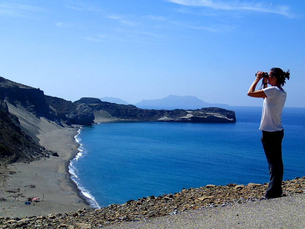 Photo at Agios Pavlos bay from Staori Ecotours